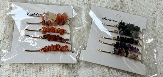 #3188 Crystal hair pins