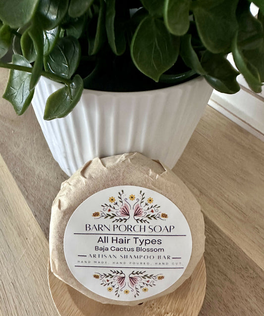 Shampoo Bar All Hair Types Baja Cactus Blossom