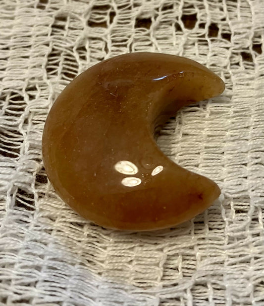 Carnelian crystal moon #2299