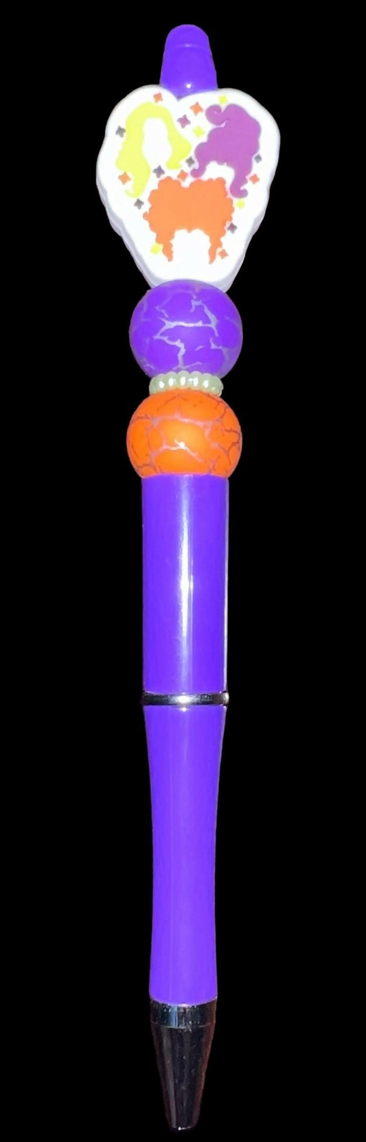 Halloween Sisters Pen - Purple