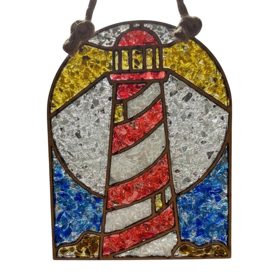 DIY Kit - Lighthouse Sun Catcher