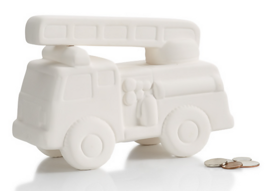 Fire Truck Bank