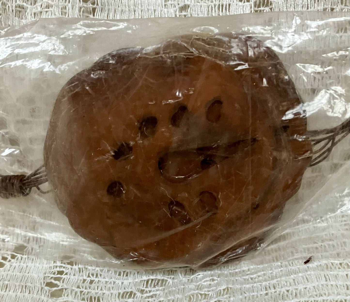 Rusty snowman garland #2228