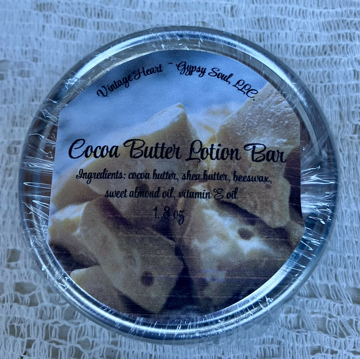 #3296 Cocoa butter lotion bar