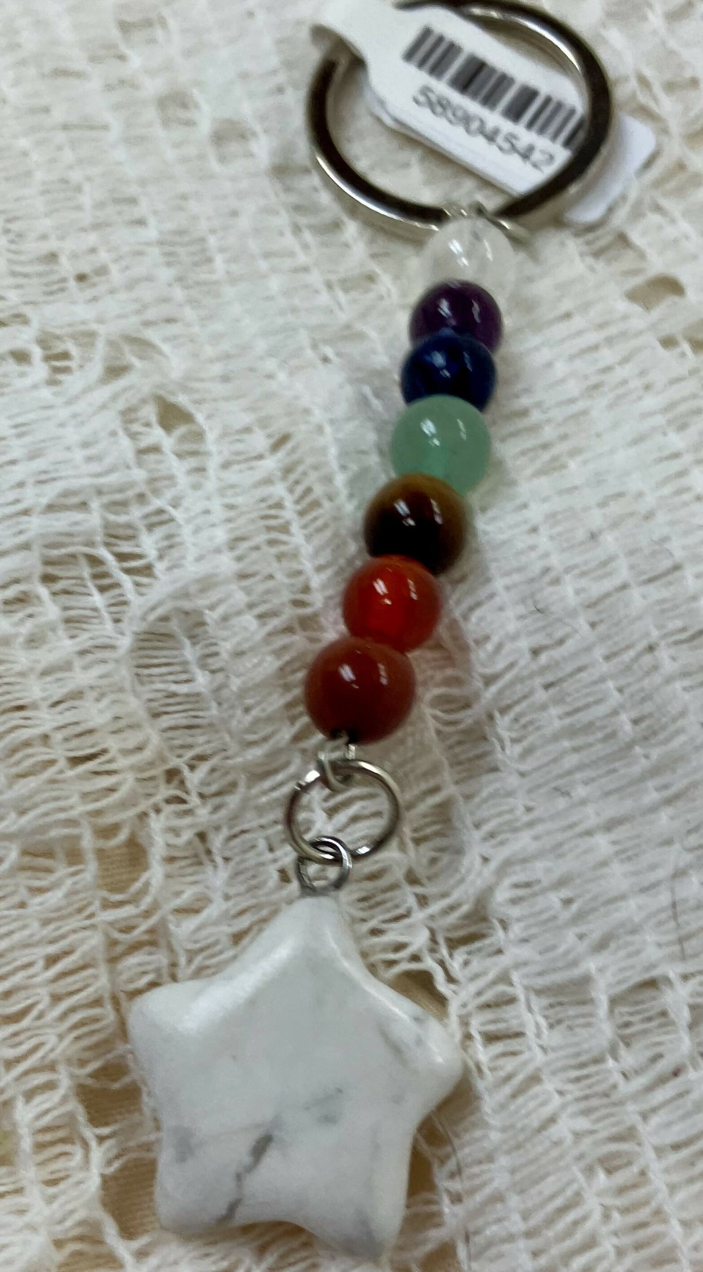 #3197 crystal star keychain