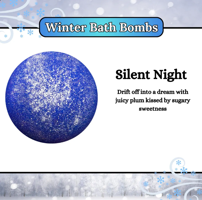 Winter Bath Bombs