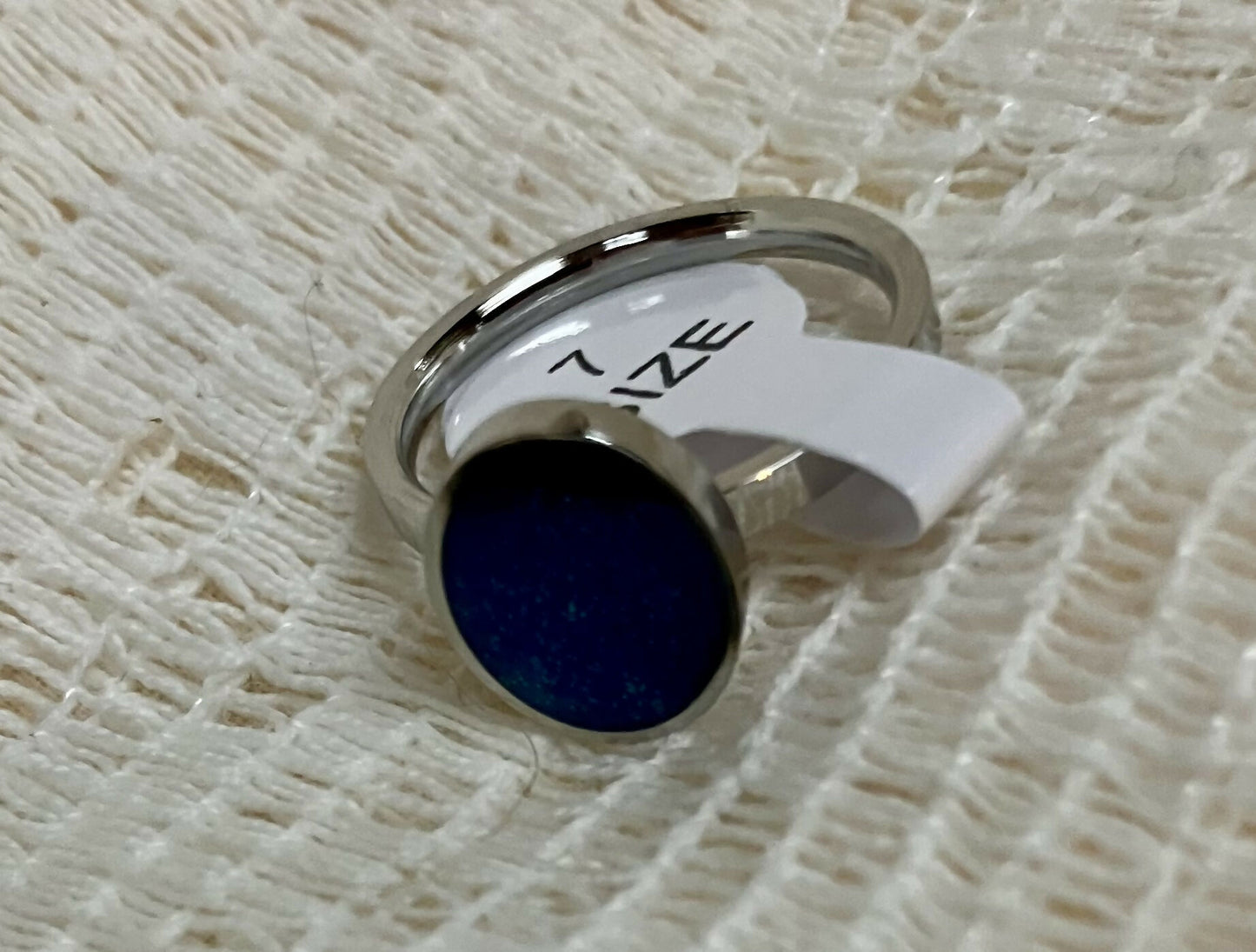 #2440 Silver mood ring