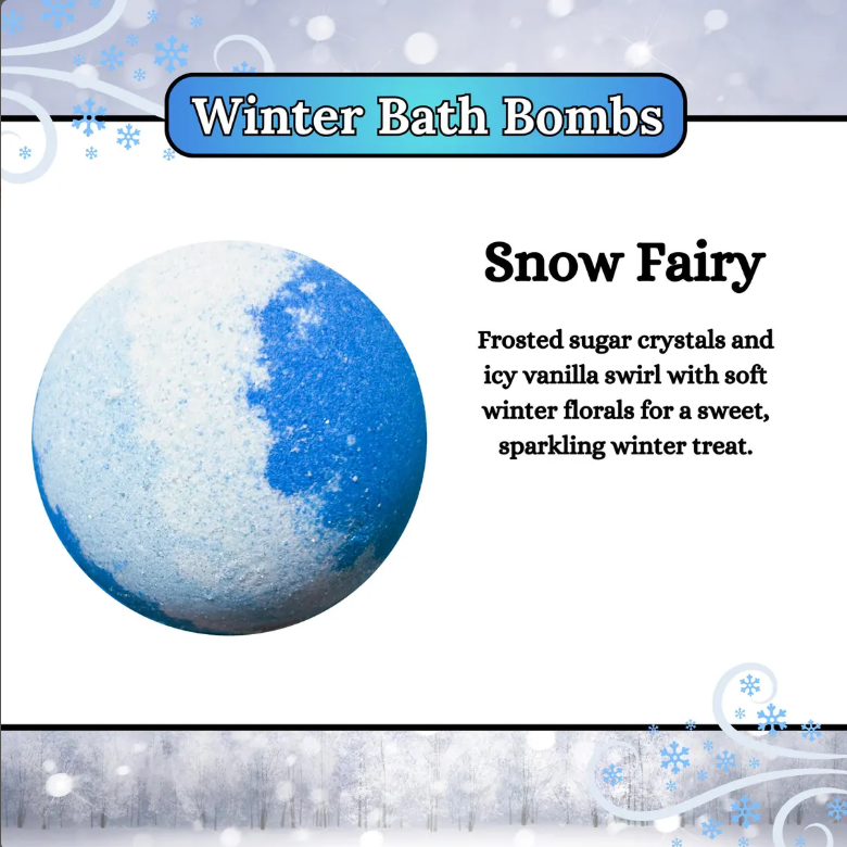 Winter Bath Bombs