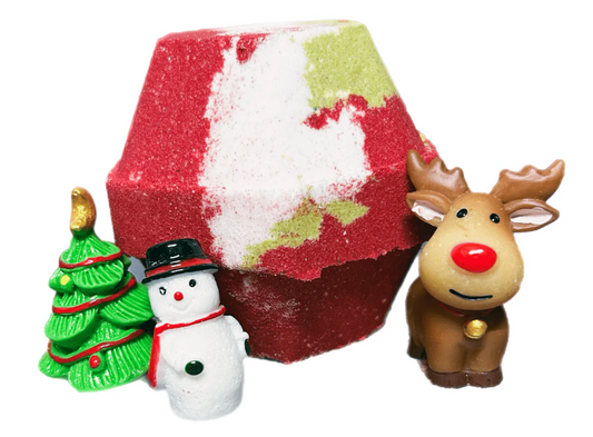 Christmas Surprise Hexagon Bath Bomb
