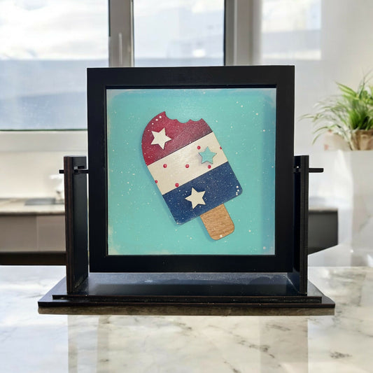 America Popsicle Square Insert
