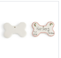 bone flat ornament