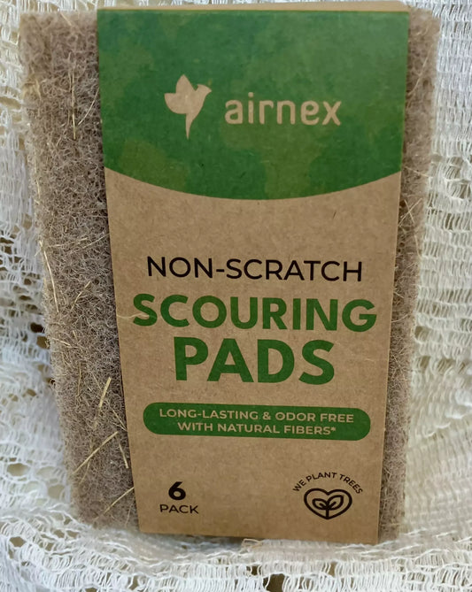 #3117 6 pl coconut scouring pads