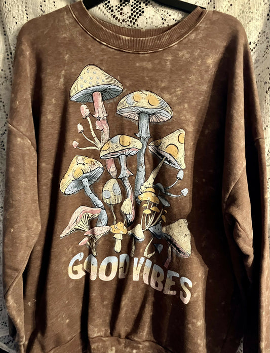 Good Vibes sweatshirt XXLg #240