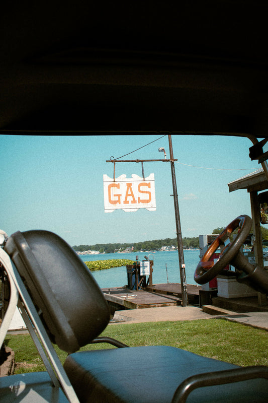 Gas Sign Print