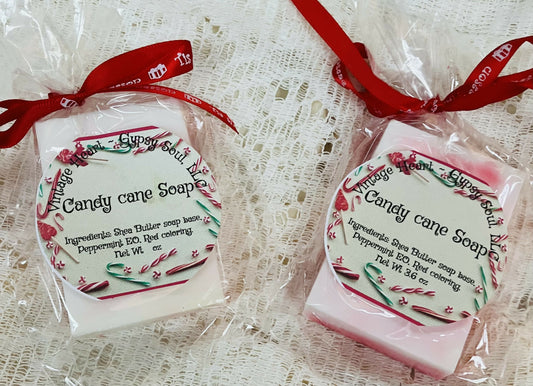 Candy Cane soap #77