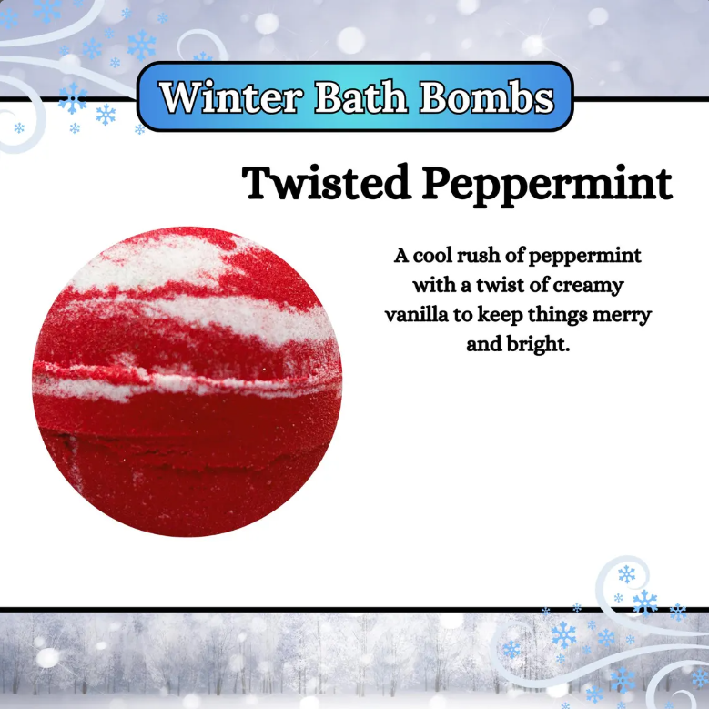 Winter Bath Bombs