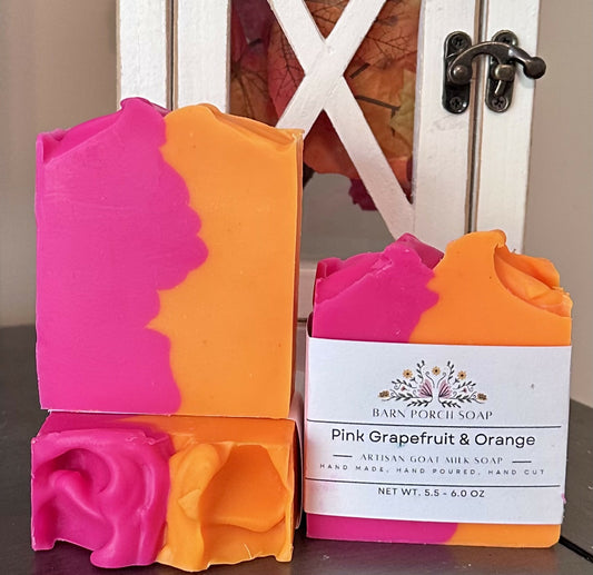 Pink Grapefruit & Orange Soap