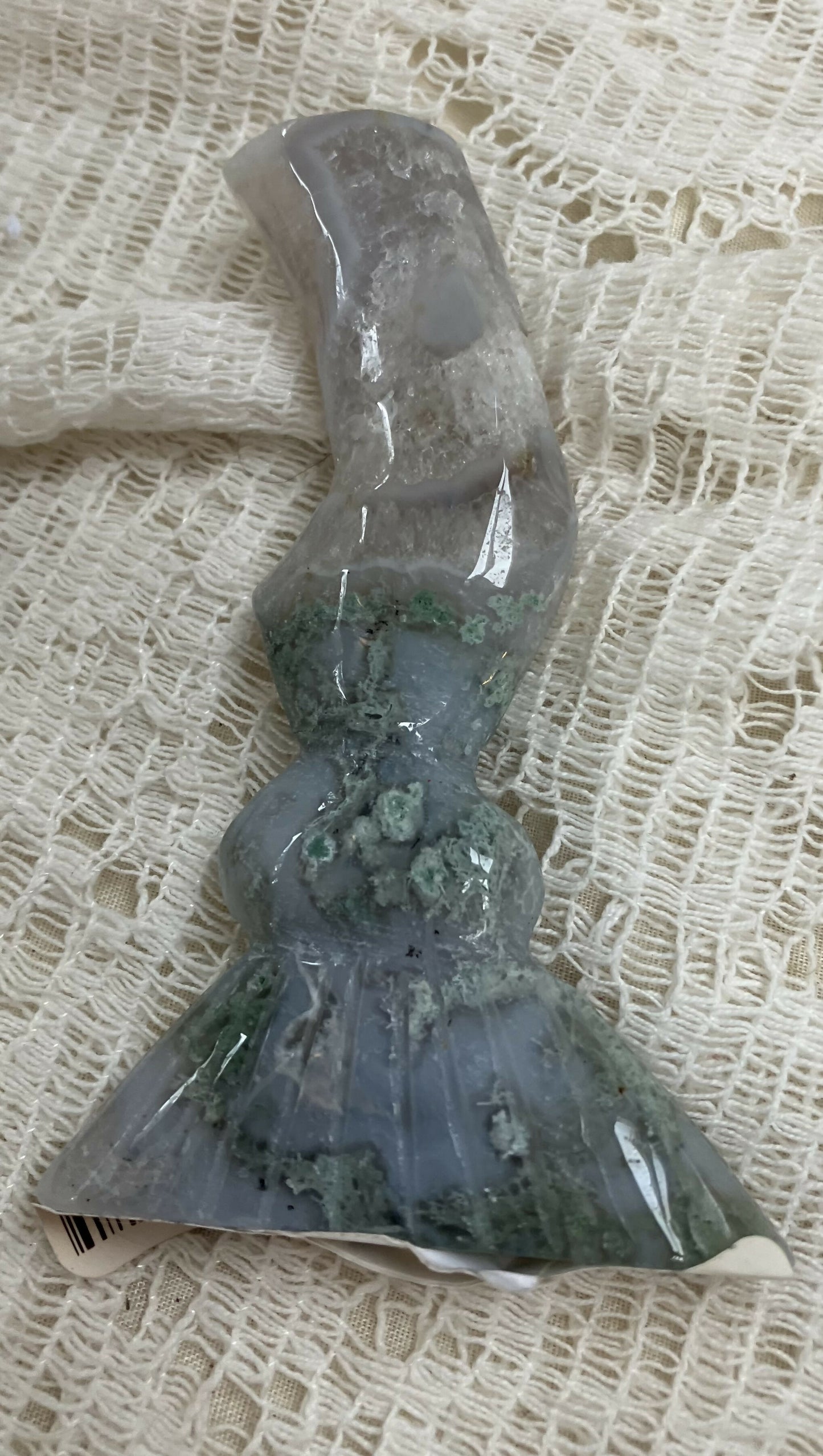 #3283 Crystal witches broom moss agate