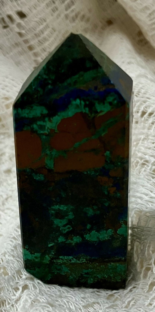 #3150 Chrysocolla point