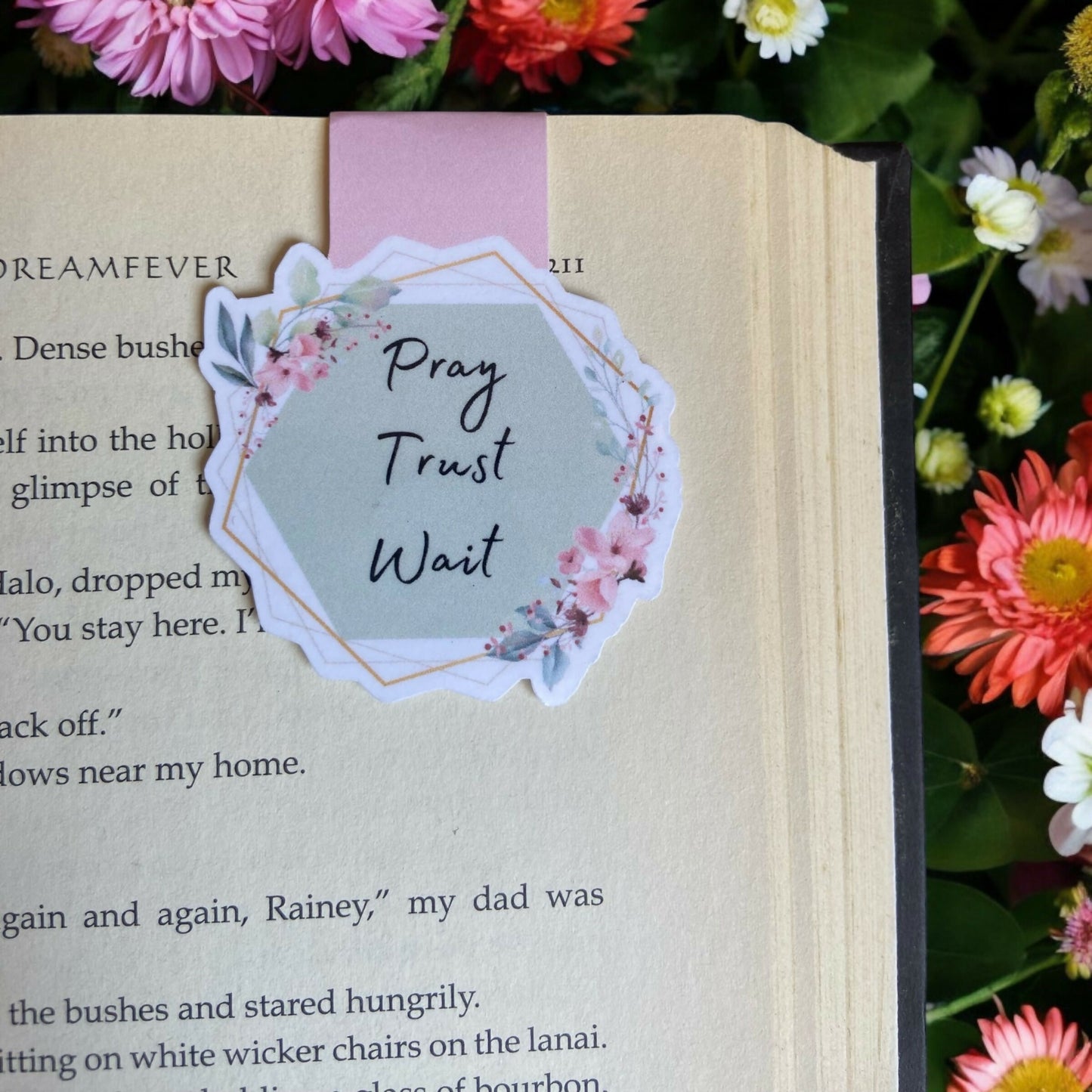 Wait Pray Trust Magnetic Bookmark