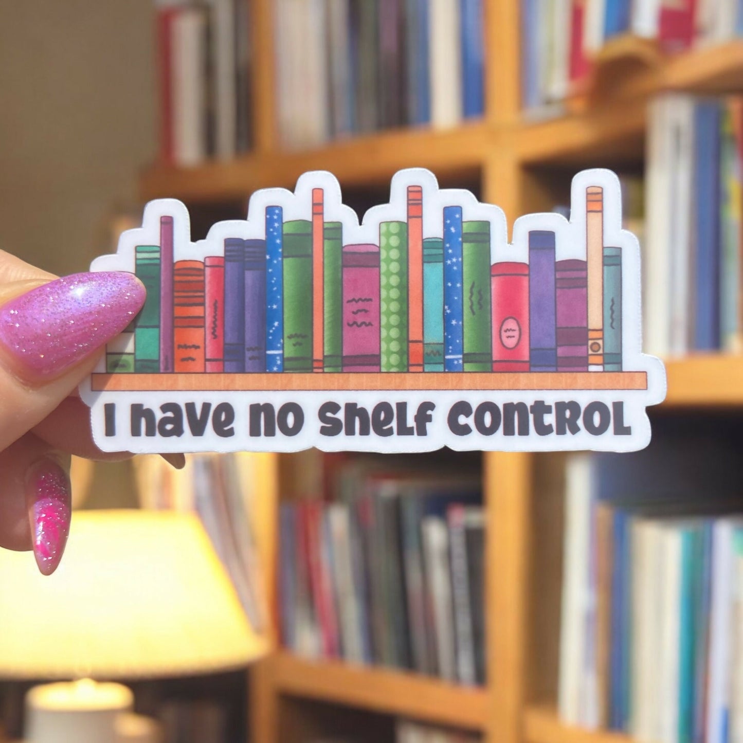 No Shelf Control Sticker