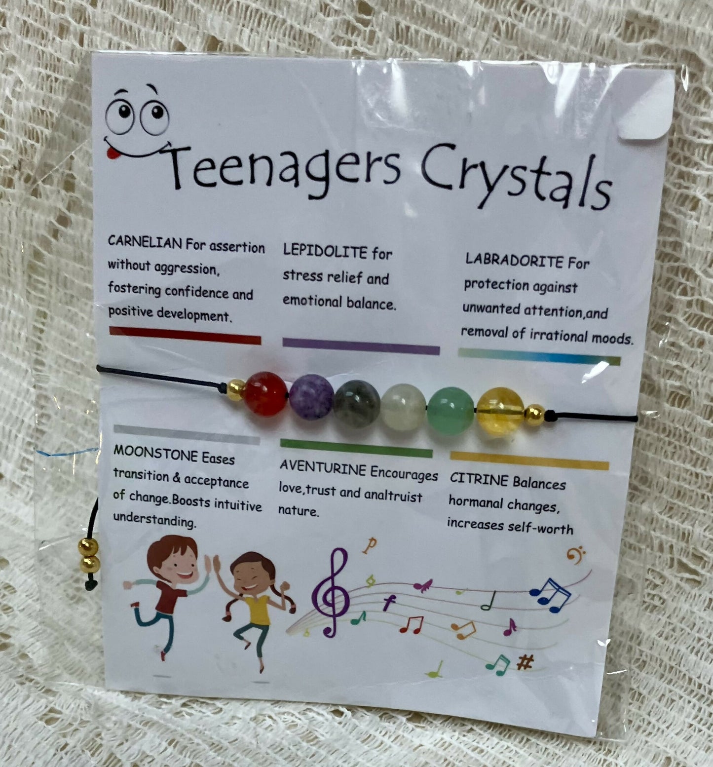 #3179 Crystal beaded bracelet