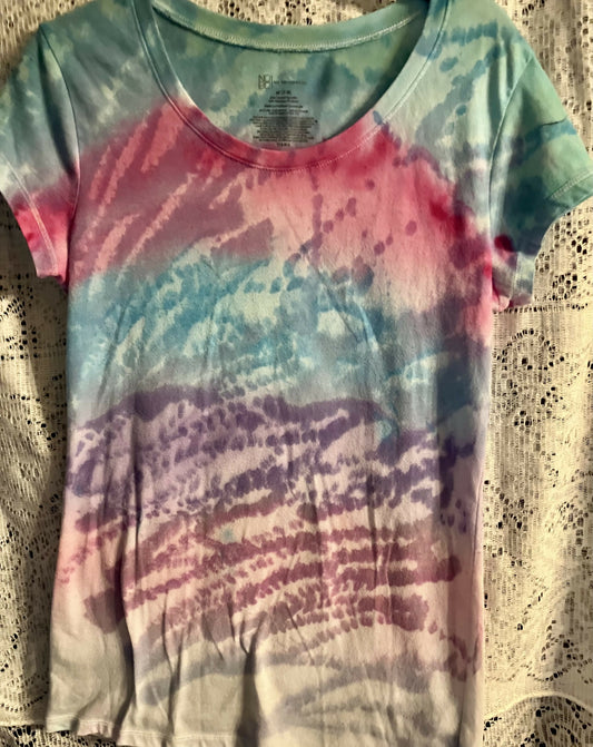 Tie dye tee Med #2754