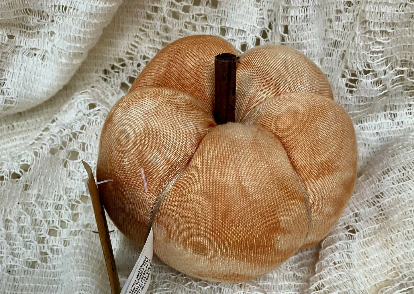 #328 H & M small tie dye pumpkin