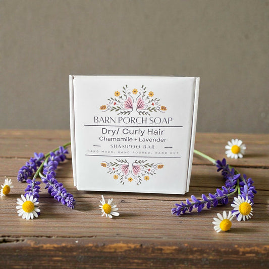 Shampoo Bar Dry /Curly Hair Chamomile + Lavender