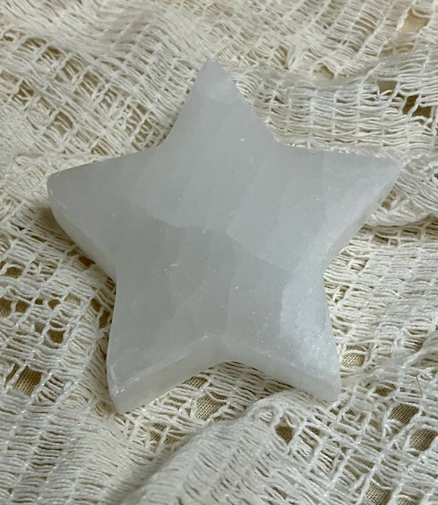 #3242 Selenite star charging plate