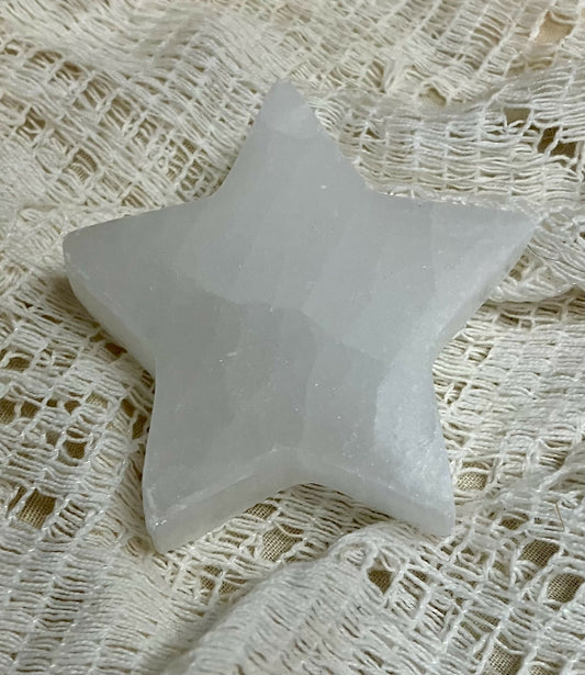 #3242 Selenite star charging plate