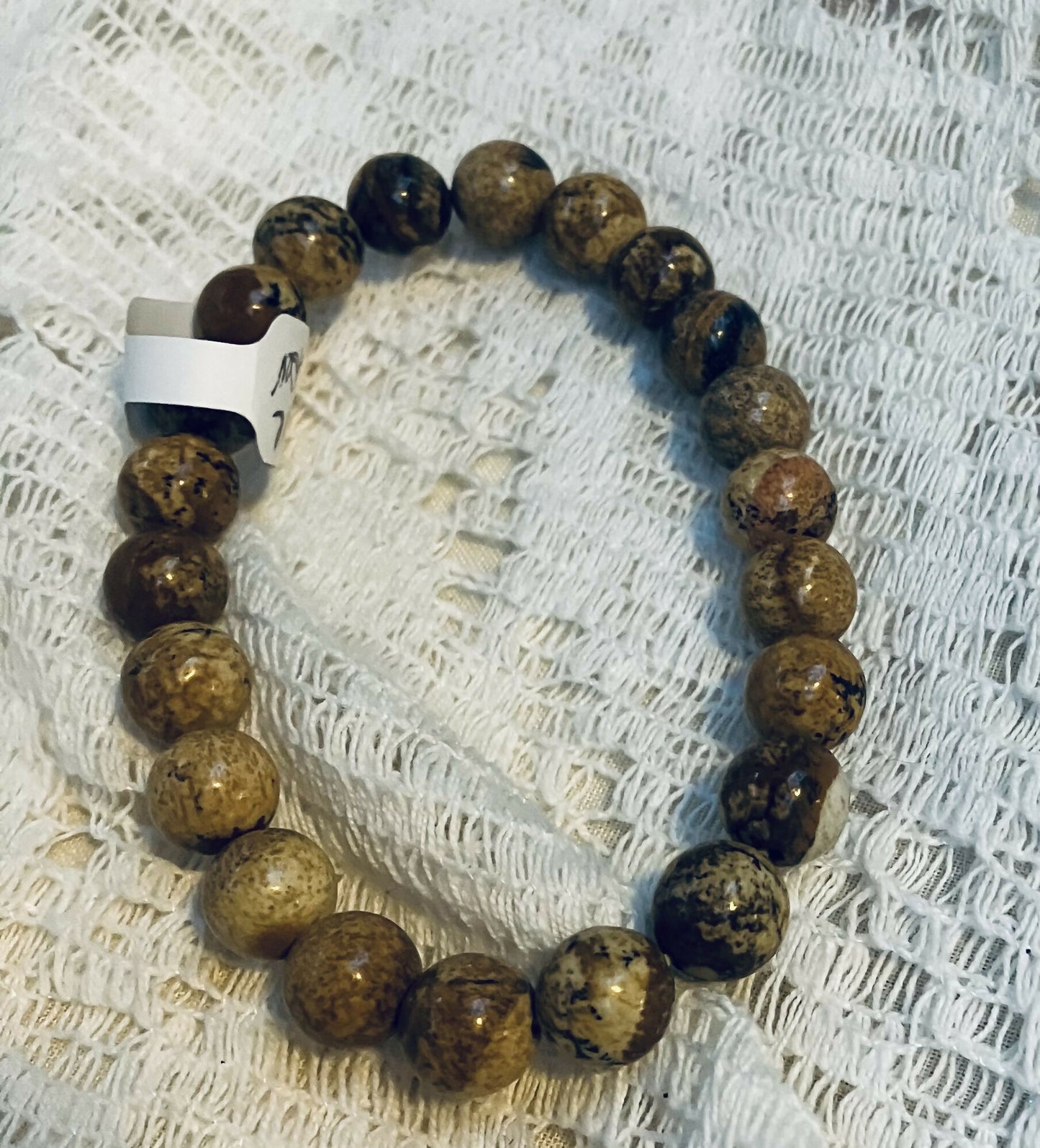 Picture Jasper crystal bracelet #1358