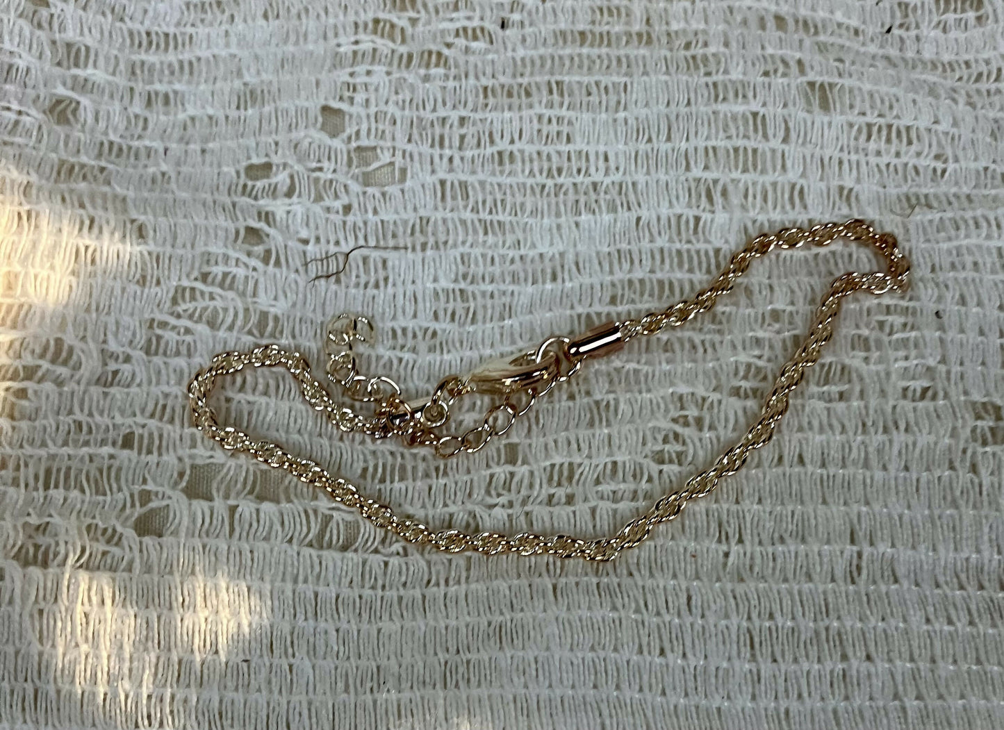 #41 gold tone bracelet