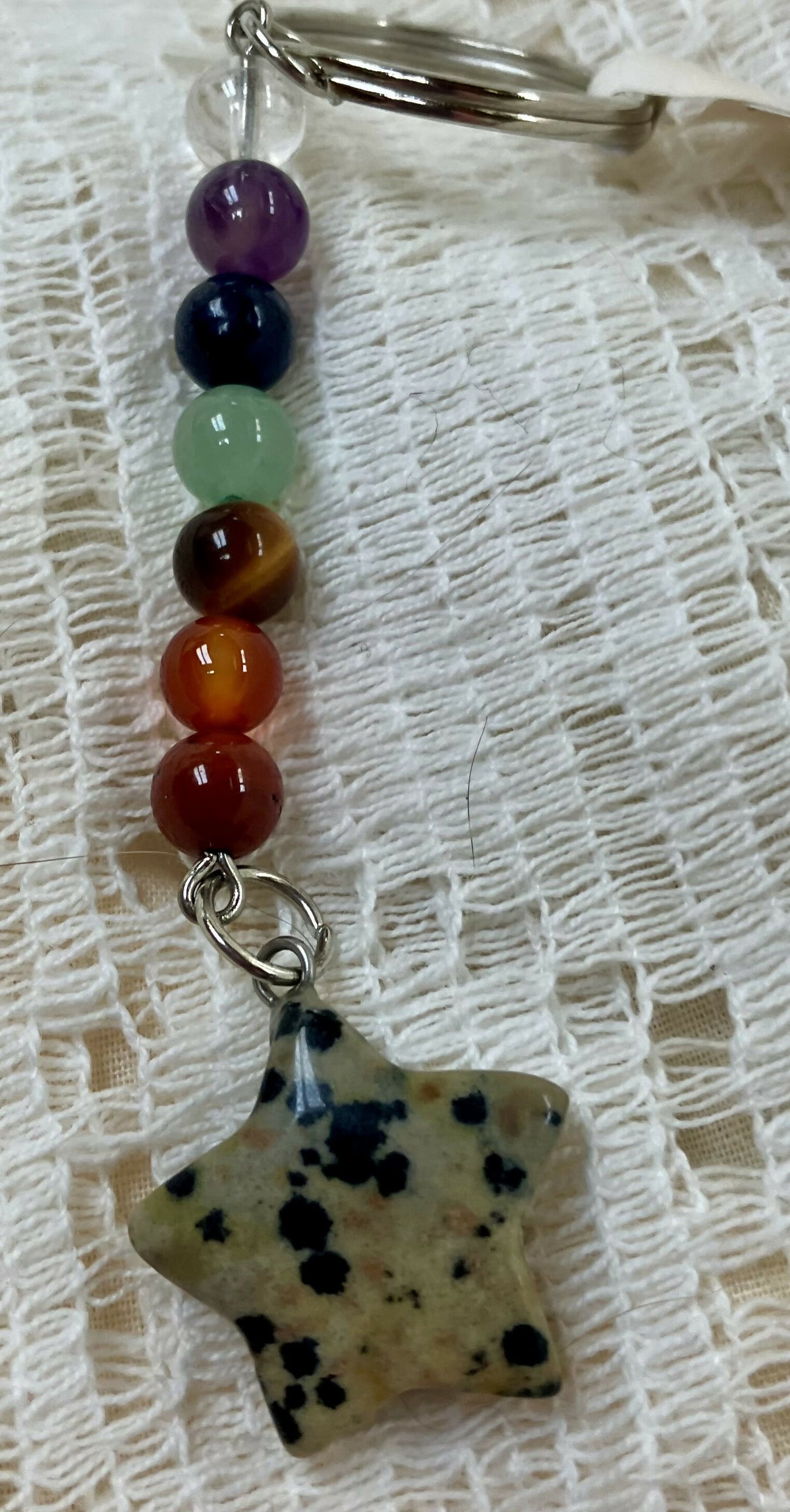 #3197 crystal star keychain