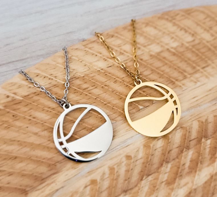 Basketball Necklace
