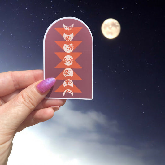 Moon Phase Sticker