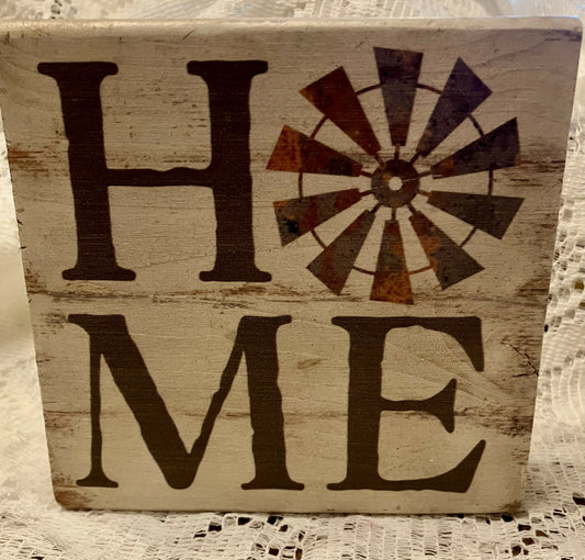 Home block sign #3039