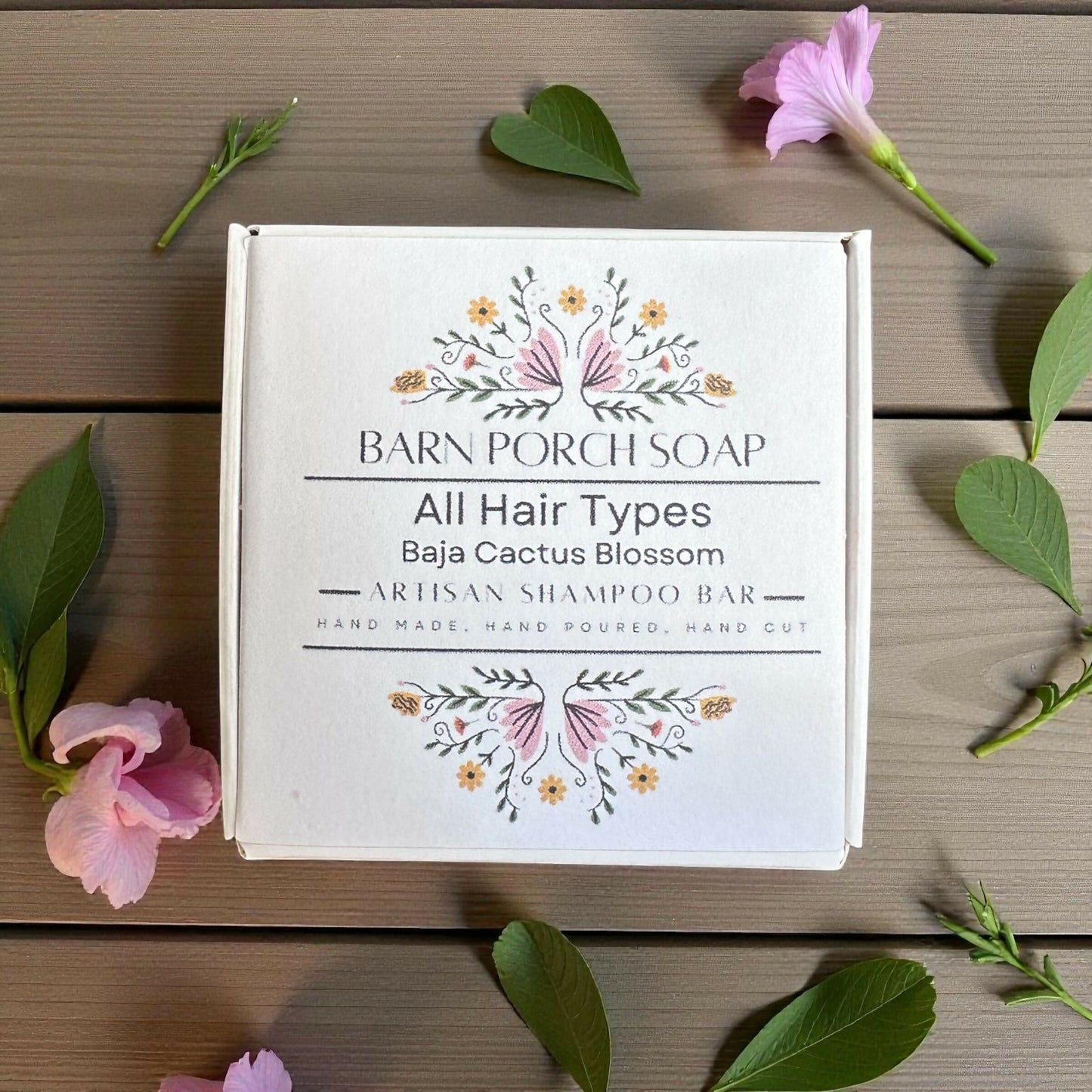 Shampoo Bar All Hair Types Baja Cactus Blossom