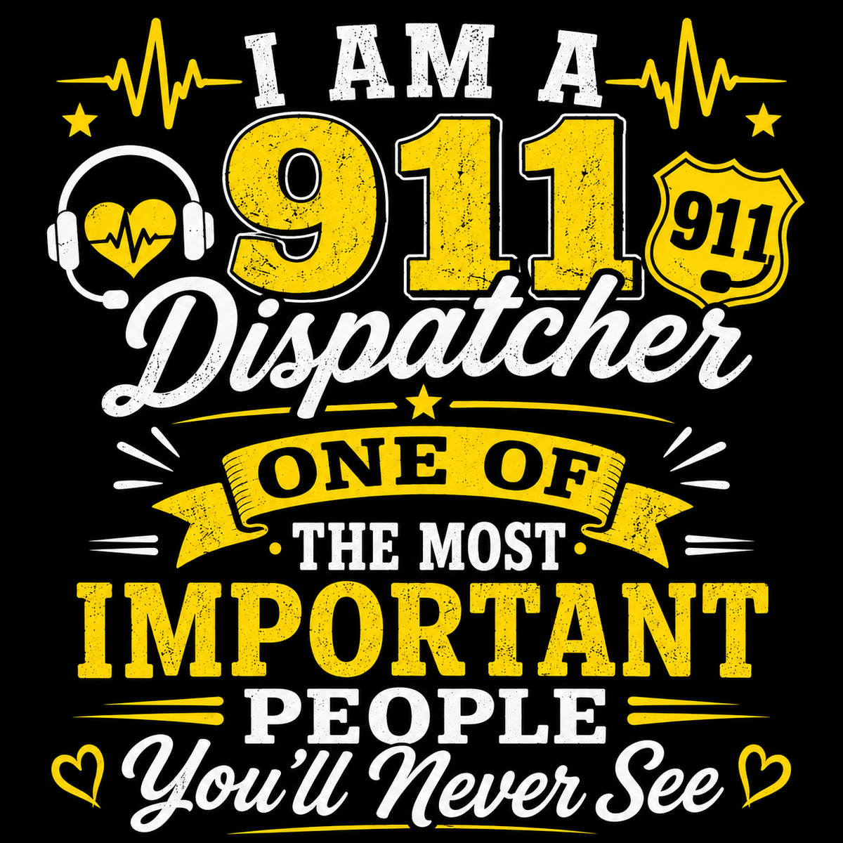 I Am A 911 Dispatcher - magnet