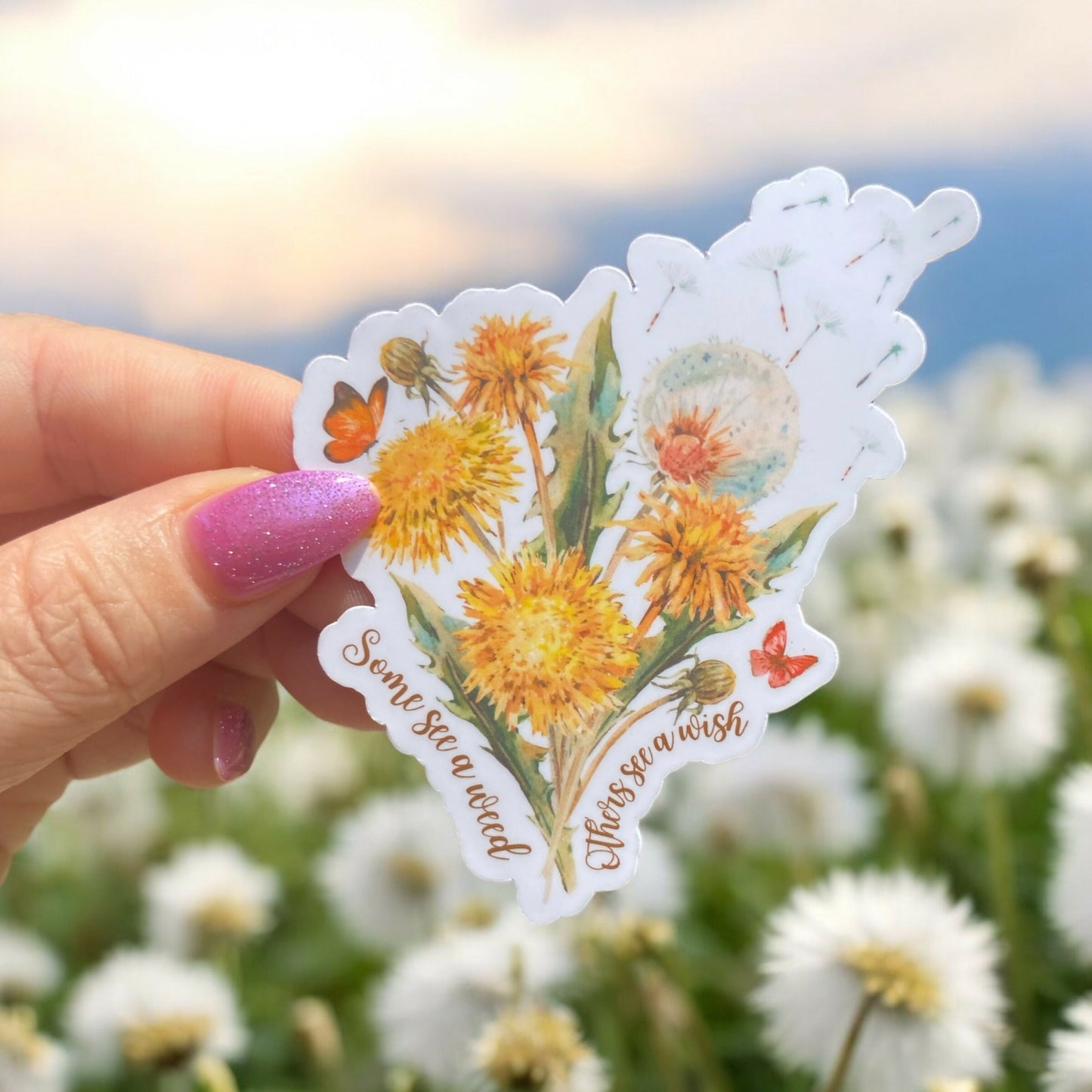 Dandelion Sticker