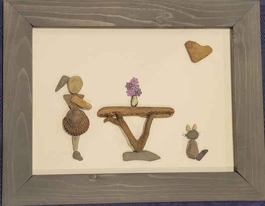 56 cat and table 9x12