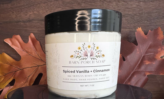 Body Cream Spiced Vanilla + Cinnamon