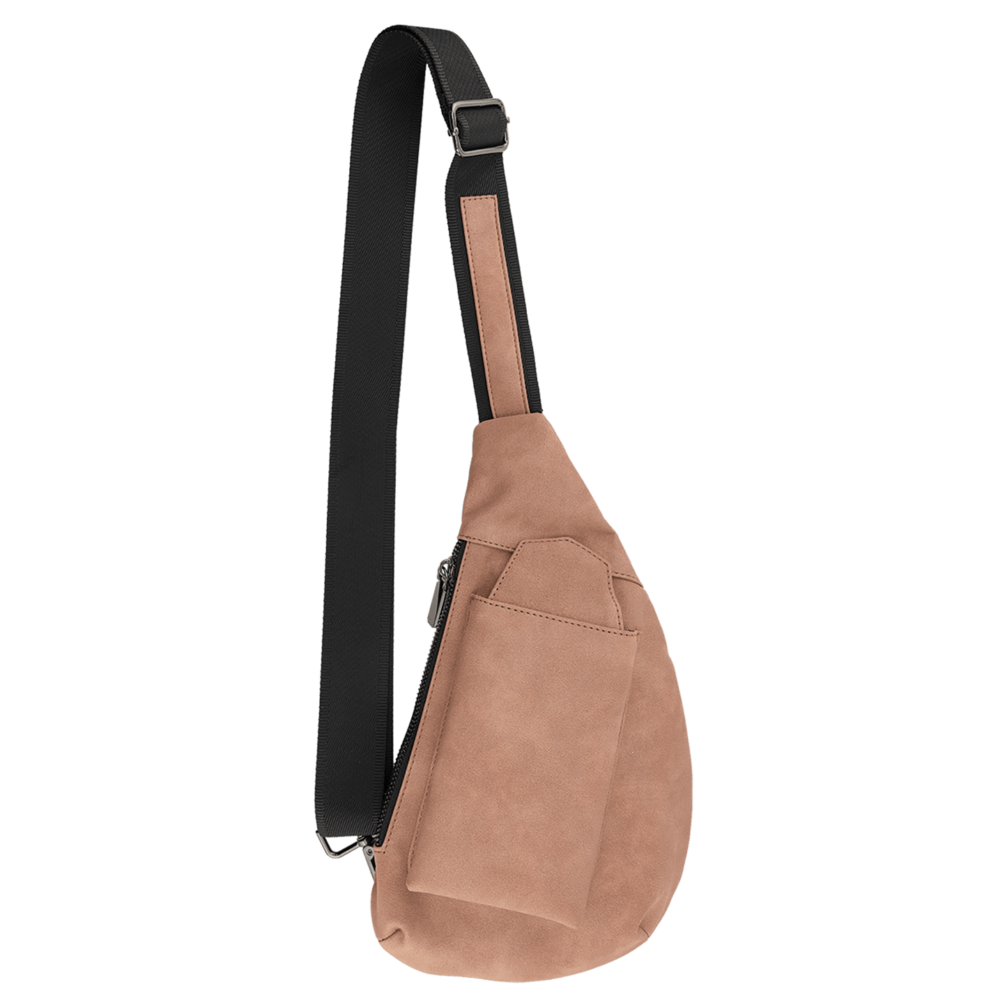 Leatherette Crescent Bag, Creekside Collection