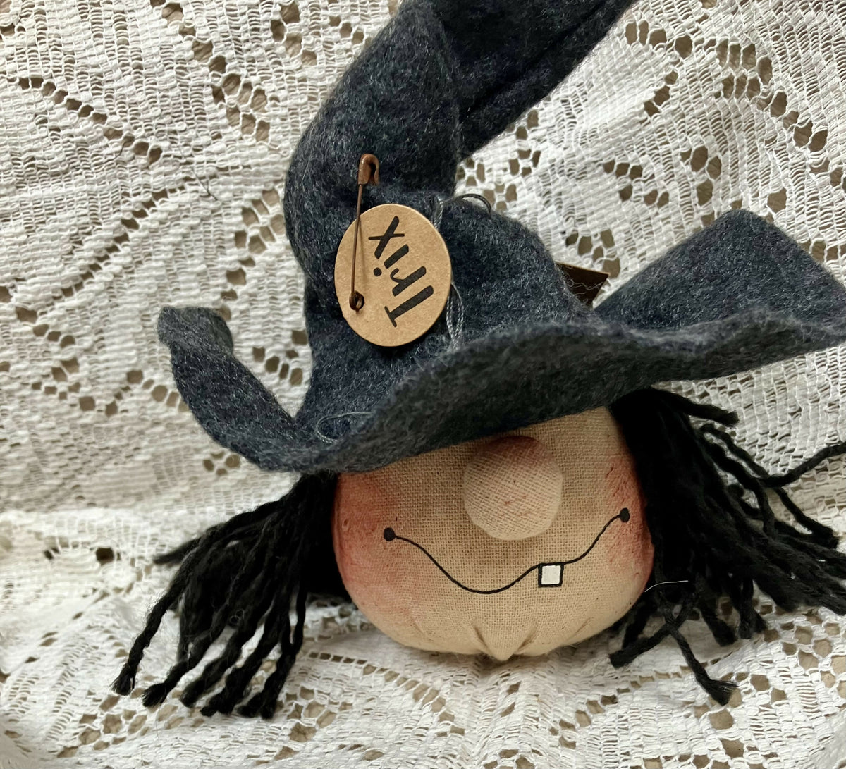 #2027 H & M Trix witch ornament