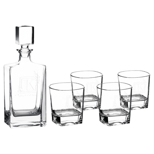 Polar Camel 5 piece Decanter set