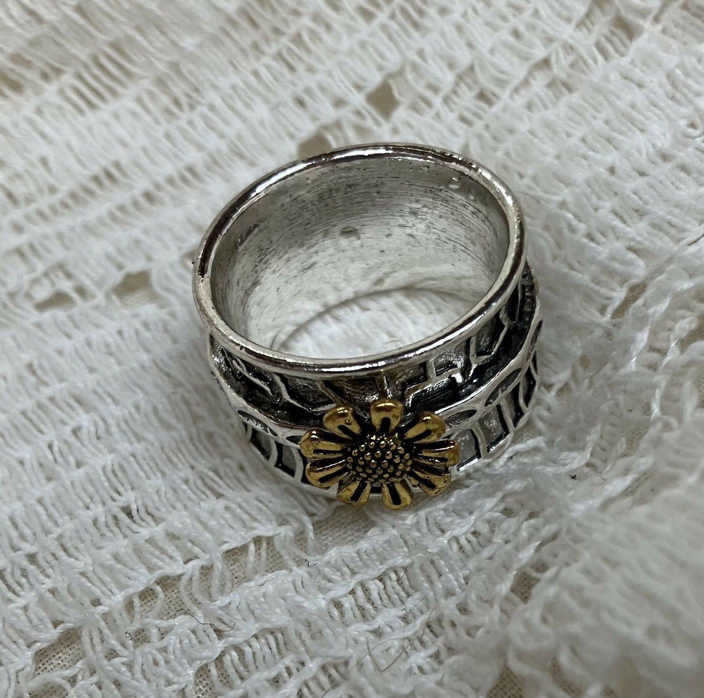 #1830 Sunflower ring