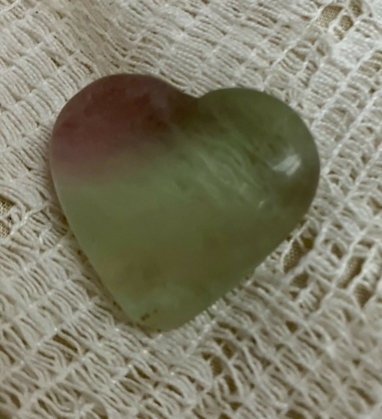 #2283 Fluorite heart