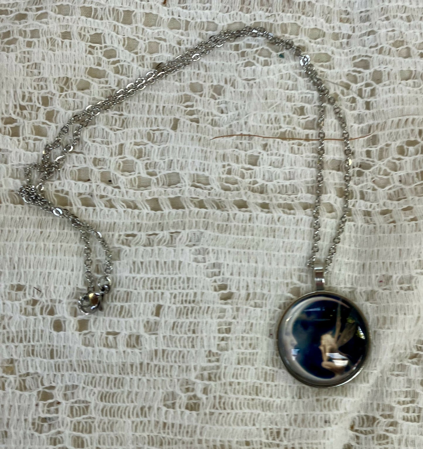 Fairy/moon necklace #2503