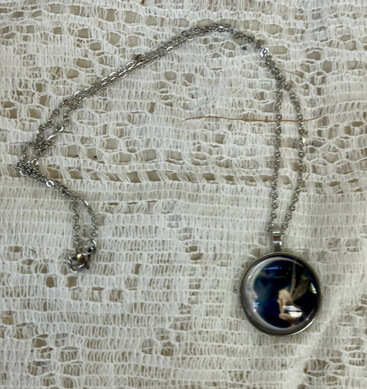 Fairy/moon necklace #2503