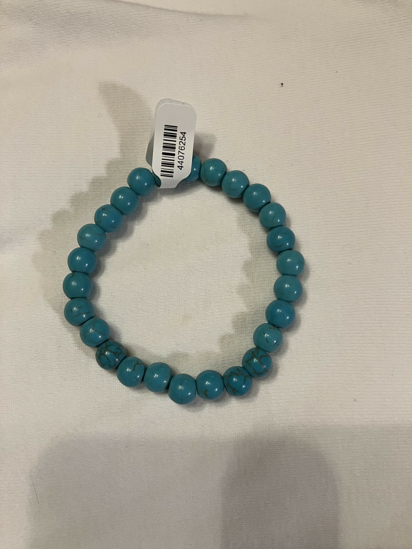 turquoise dyed howlite bracelet #3041